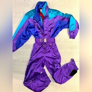 Retro Vintage Descente Women's Ski Suit